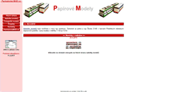 Desktop Screenshot of modely.pardubickamhd.cz