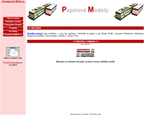 Tablet Screenshot of modely.pardubickamhd.cz