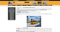 Desktop Screenshot of pardubickamhd.cz